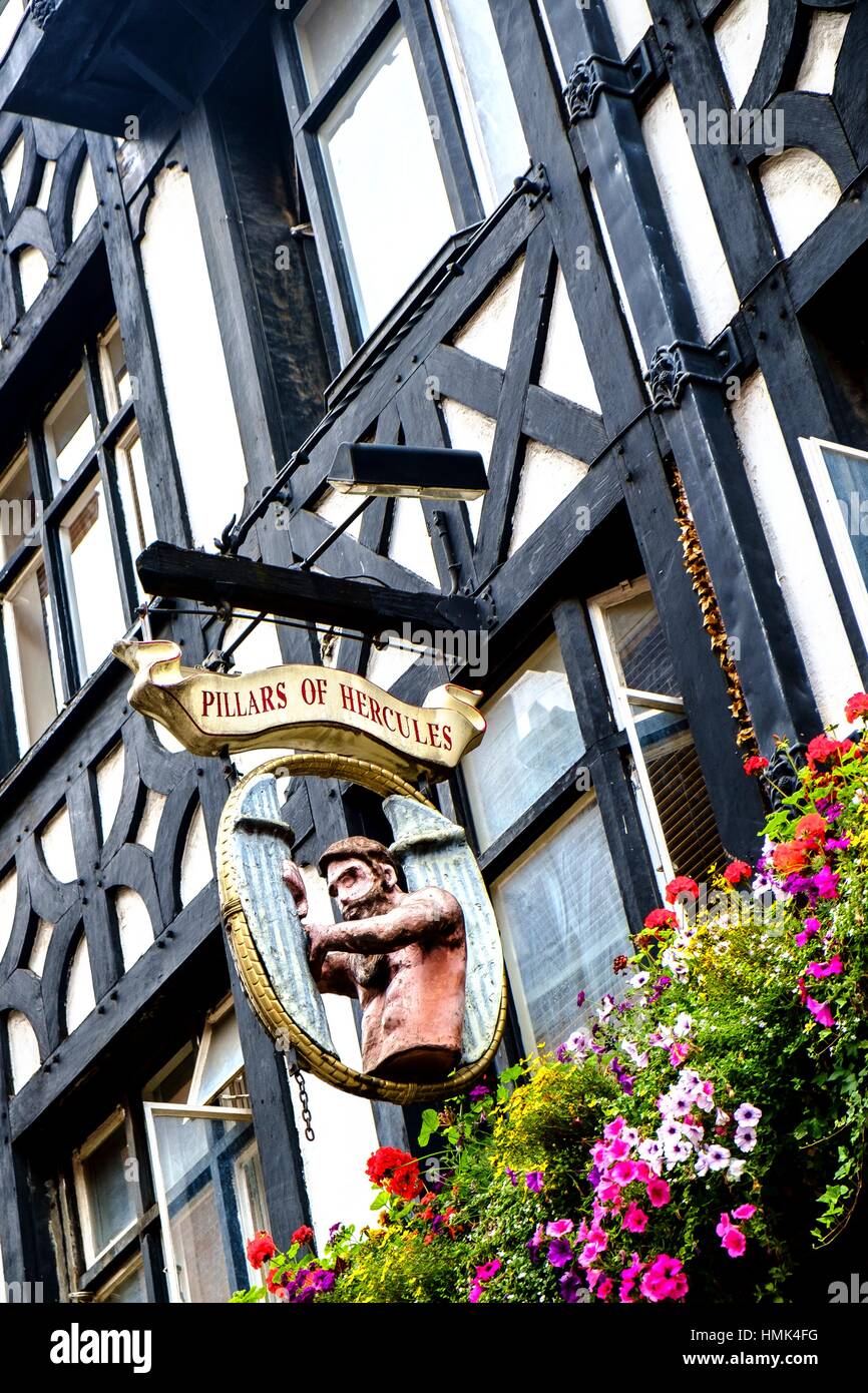 Pillars of Hercules pub in the Soho. Is an area of the City of