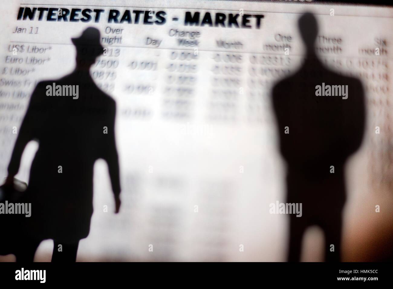 interest, rates, market, intereses, mercado. Stock Photo