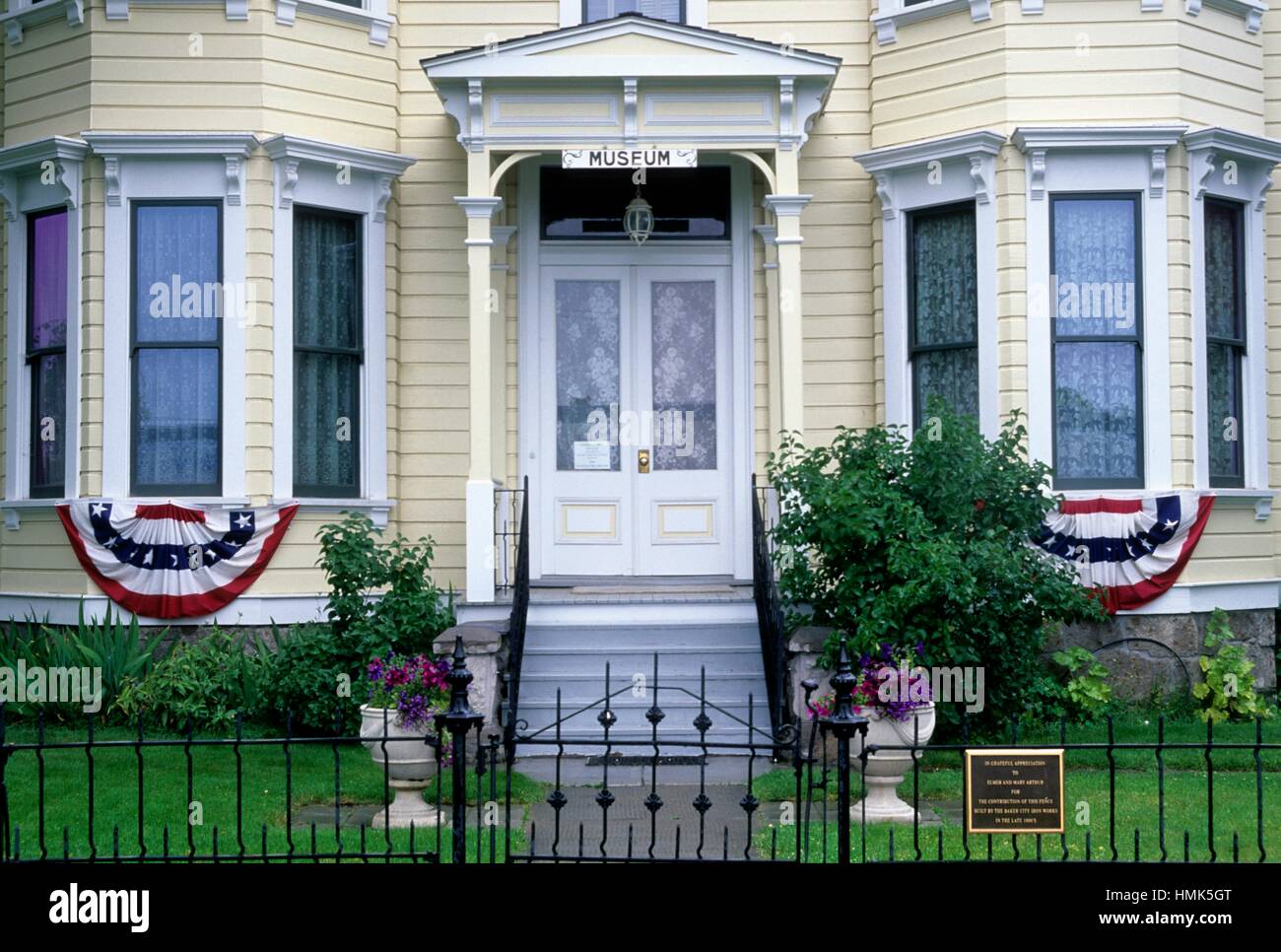 Historic Adler House, Baker City, Oregon Stock Photo Alamy