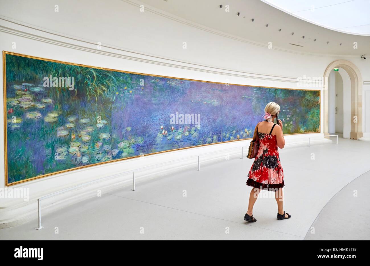 Water Lilies Nympheas Series Painted By Claude Monet Musee De Stock Photo Alamy