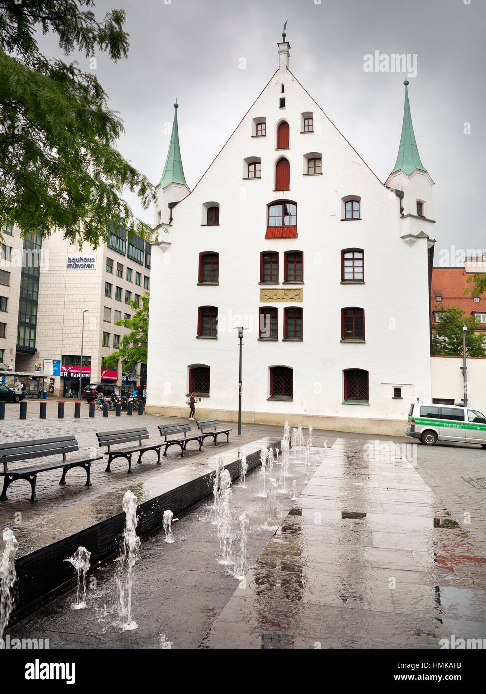Museum of the City. St. Jakobs platz. Munich. Germany. Europe Stock Photo -  Alamy
