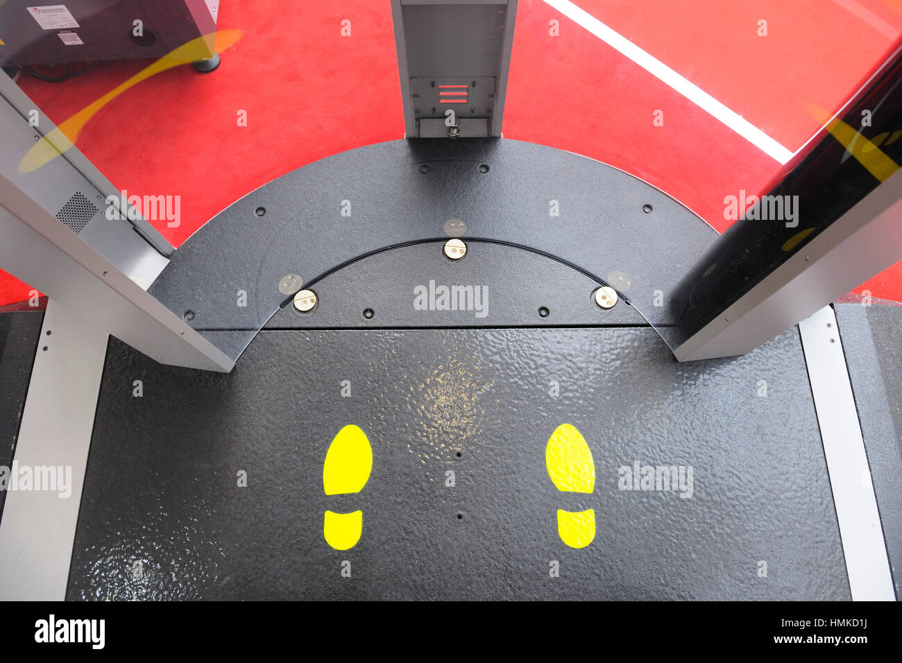 L3 Communications ProVision ATD millimetre radiowave body-scanner at  Counter Terror Expo 2010 at Olympia Exhibition Centre Stock Photo - Alamy