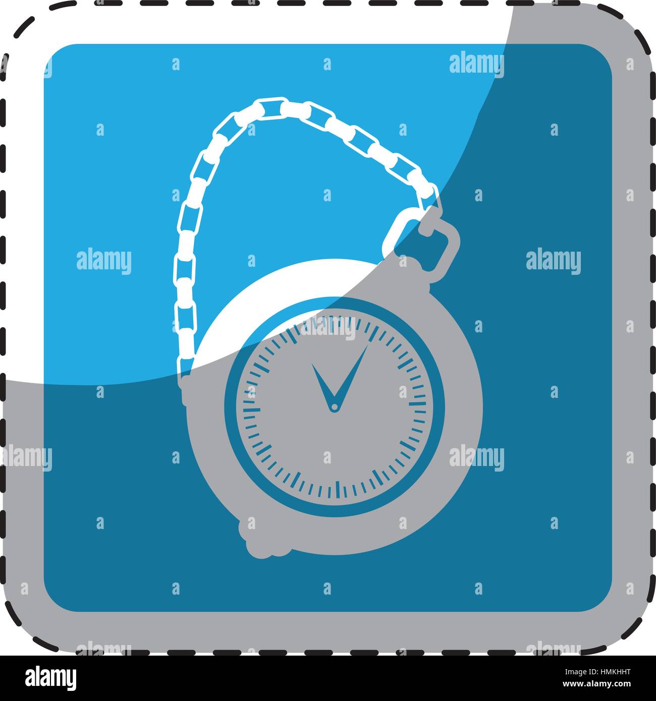 pocket watch icon image, vector illustration image Stock Vector Image