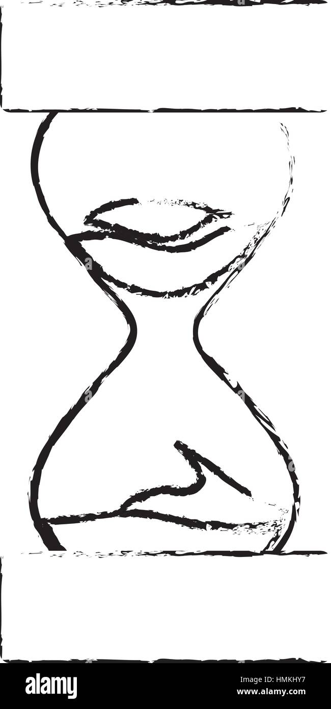 sandclock hourglass icon image vector illustration design Stock Vector ...