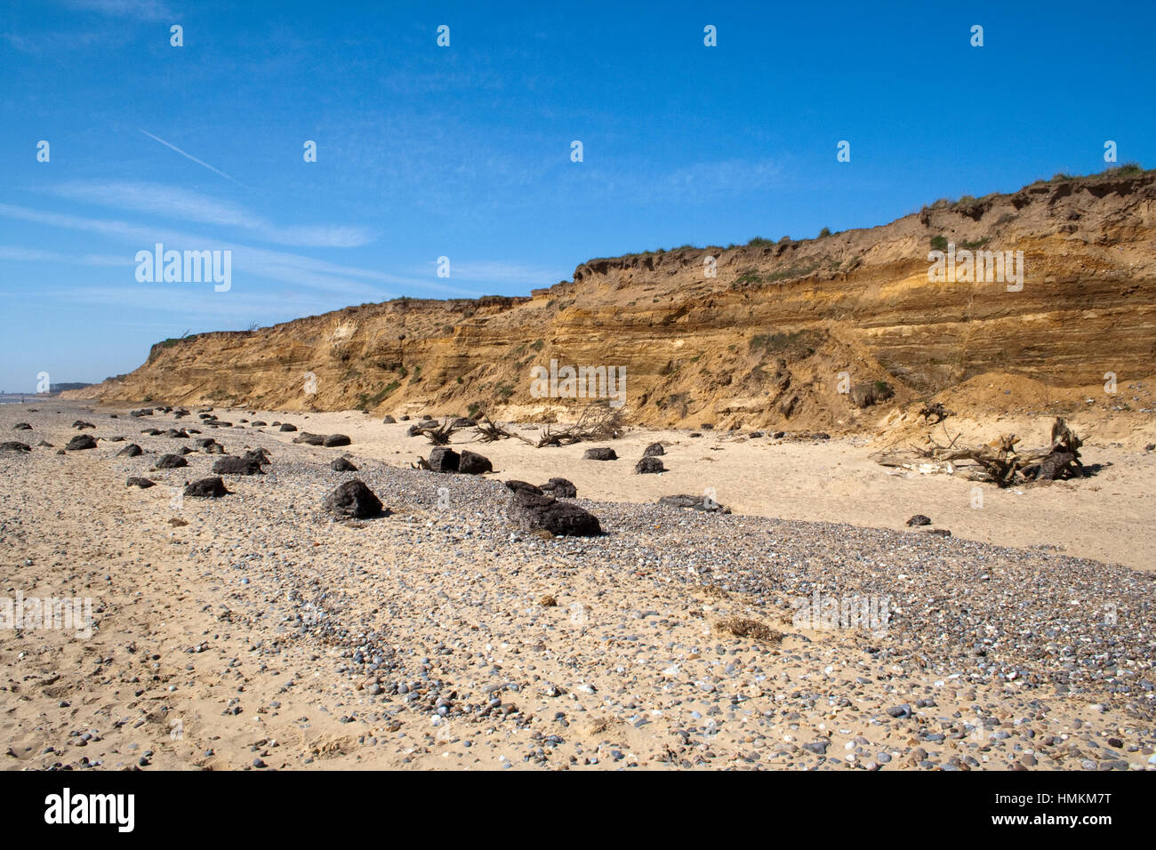 Coastal erosion at Benacre, Suffolk, England Stock Photo - Alamy