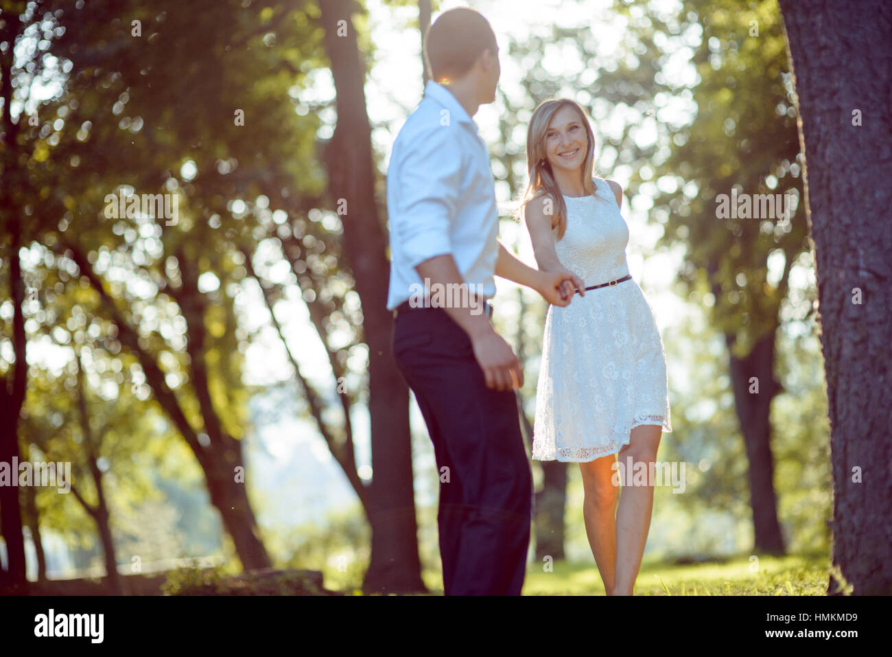 young romantic couple Stock Photo - Alamy