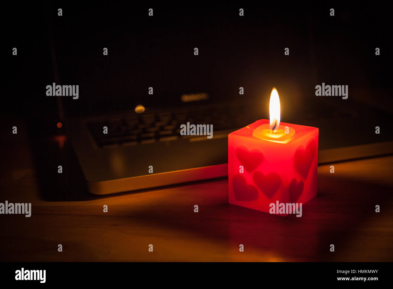lighting a candle in my heart told me to light a candle Stock Photo Alamy
