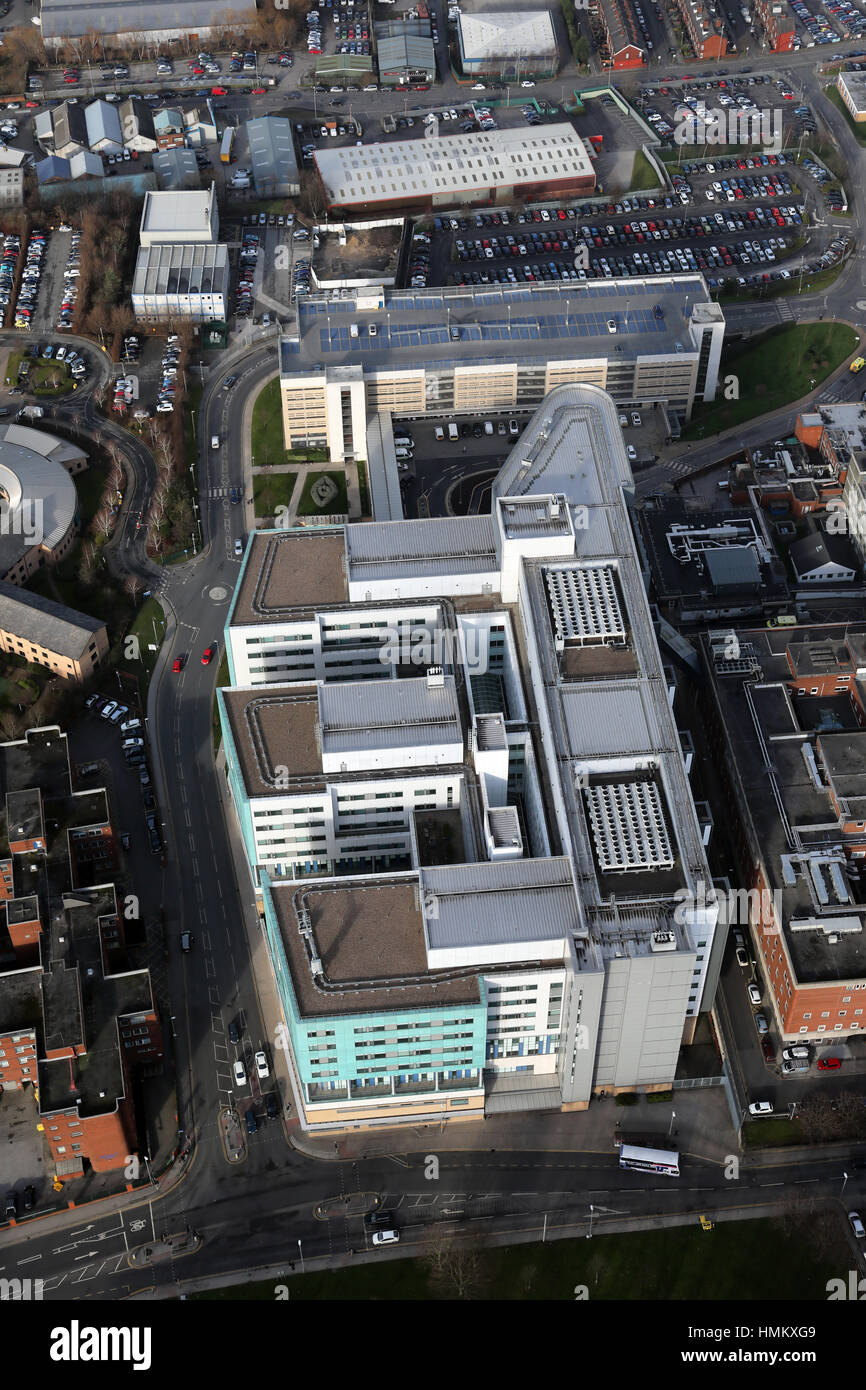 aerial view of the Bexley Wing of St James Hospital in Leeds, UK Stock Photo Alamy