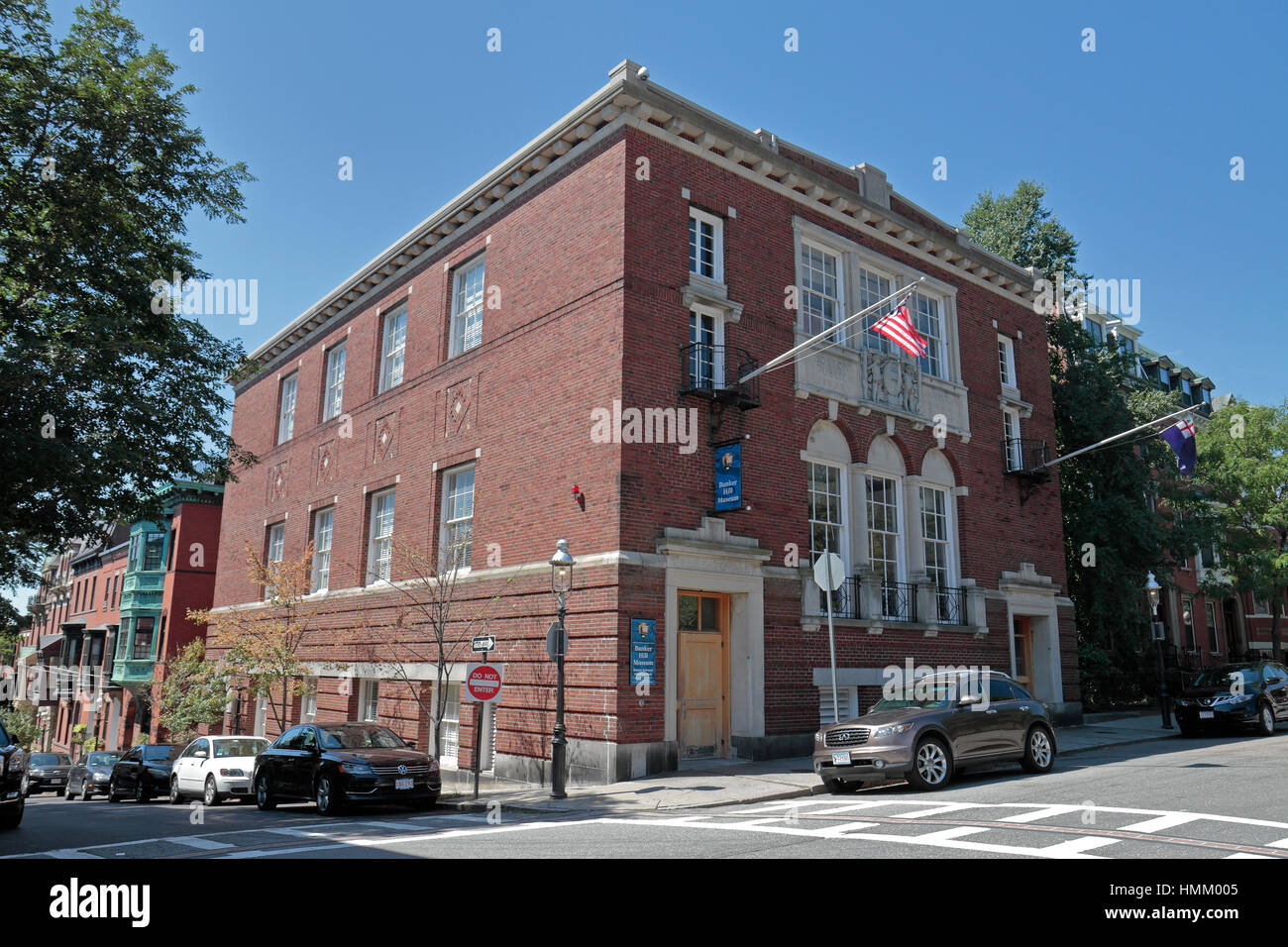 Bunker Hill Museum, Boston, Massachusetts, United States. Stock Photo