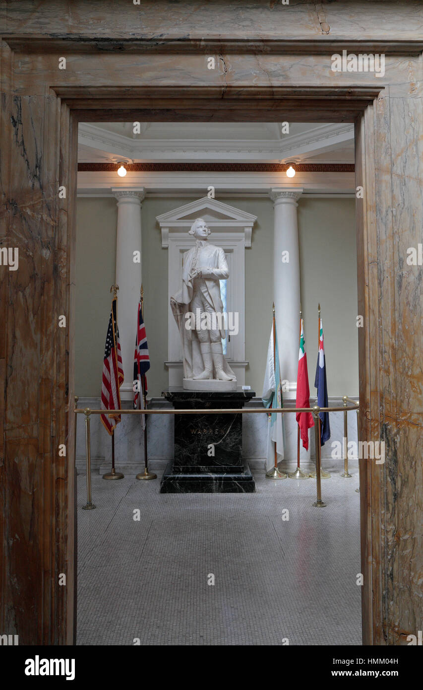 Inside the Bunker Hill Lodge, Bunker Hill Monument, Boston