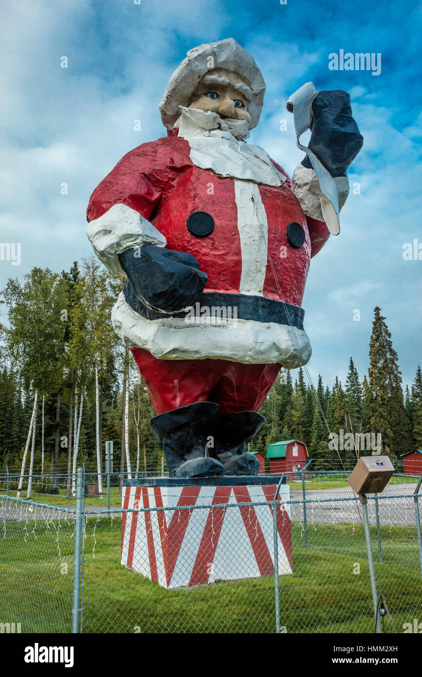 North pole alaska santa hires stock photography and images Alamy