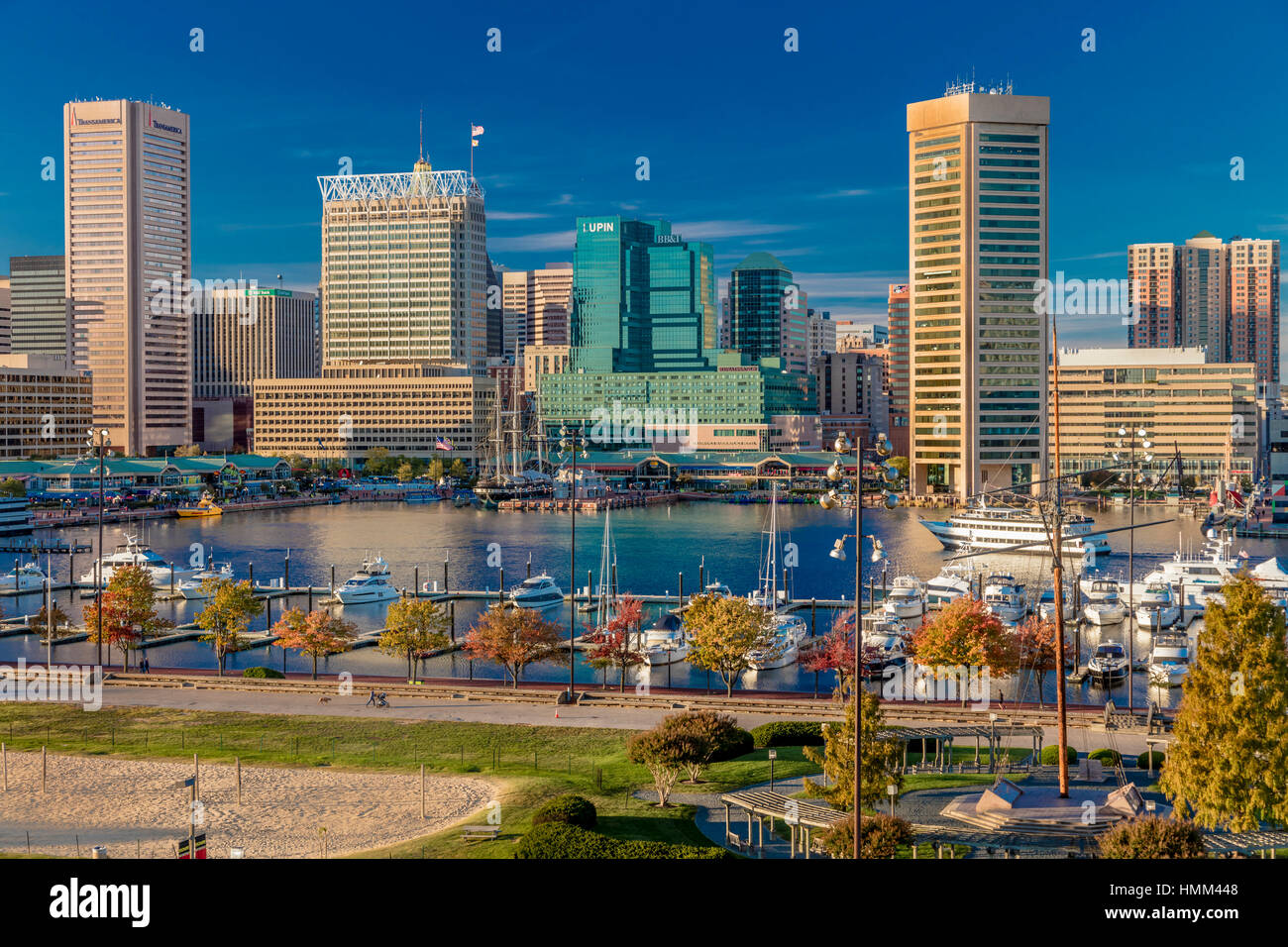 Baltimore skyline 2016 hires stock photography and images Alamy