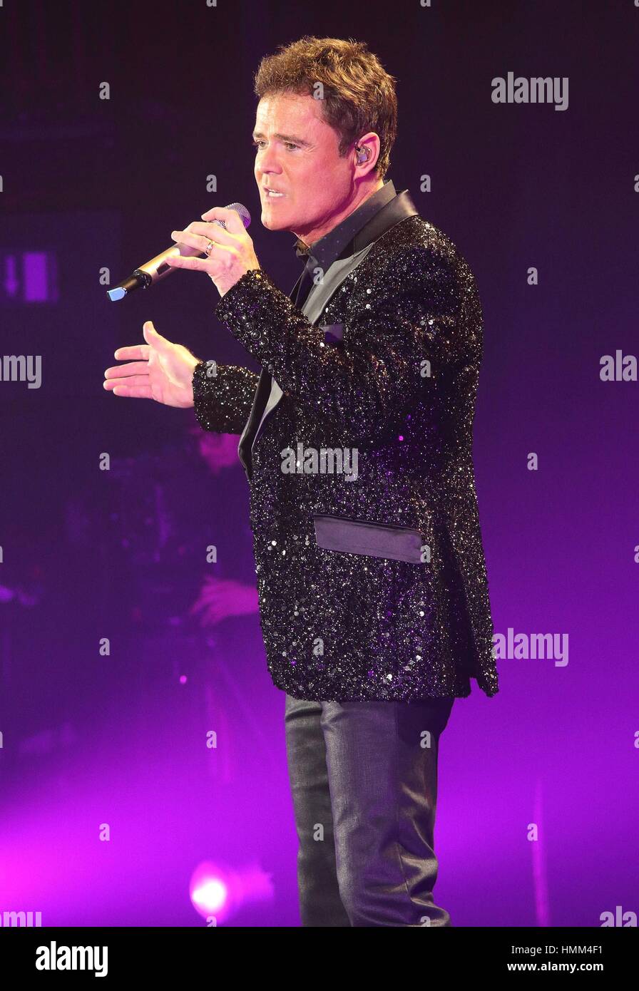 London.UK. Donny Osmond performs as part of his Soundtrack To My Life
