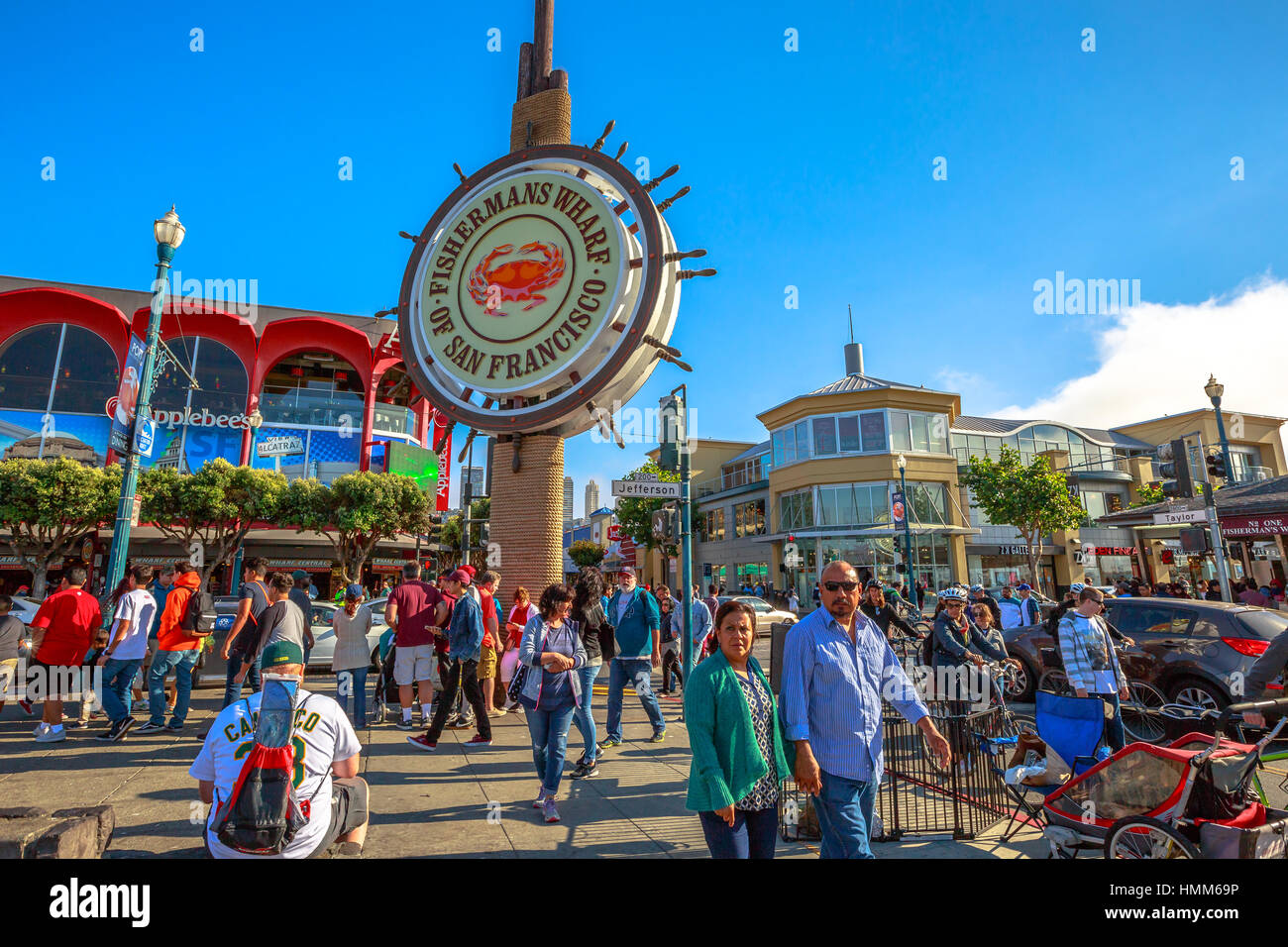 Fisherman's Wharf San Francisco Stock Photo Alamy