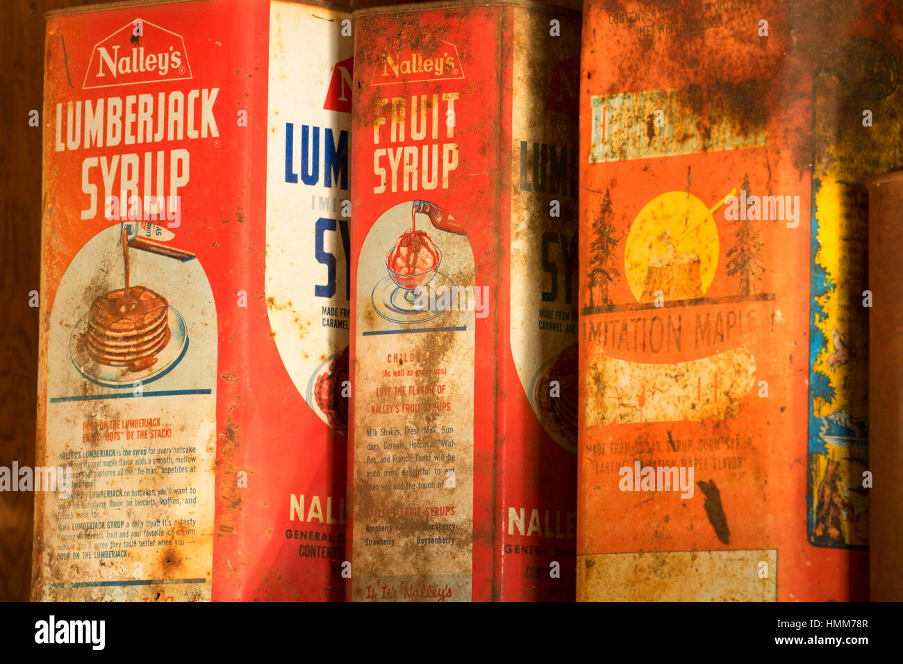 Syrup cannisters, Riddle Brothers Ranch National Historic District ...