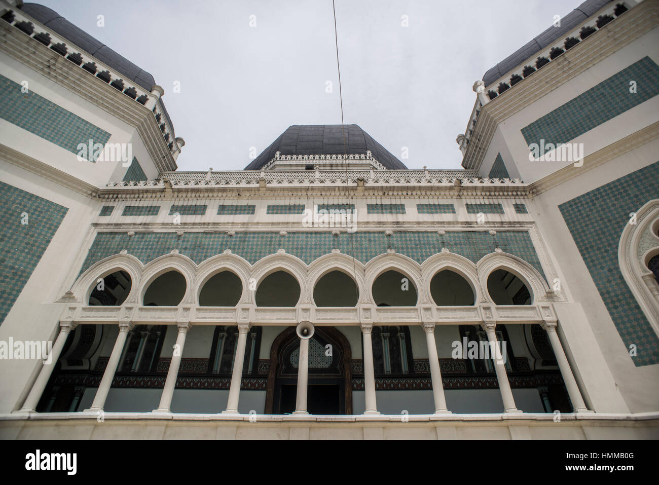 The Grand Mosque in Medan, Sumatra, Indonesia. Stock Photo