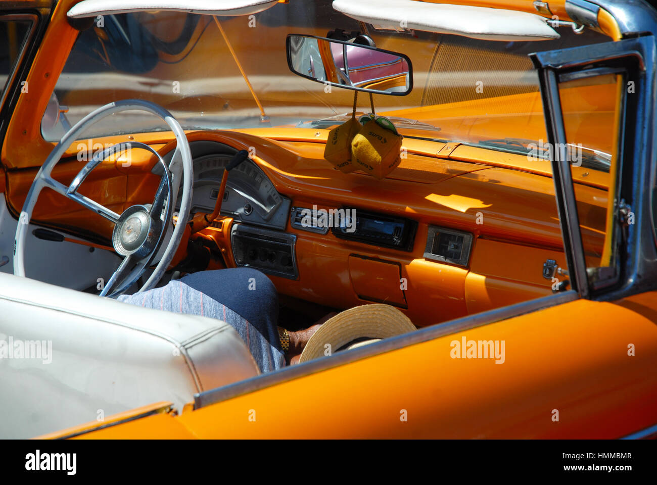 Vintage Cuban Car, Havana, Cuba Stock Photo - Alamy