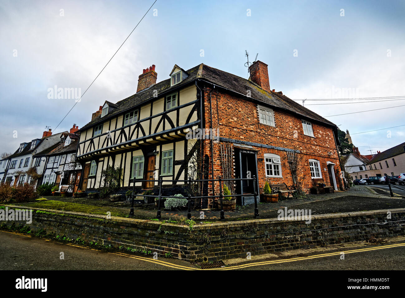 Opposite the Abbey Mill in Tewkesbury are these delightful and