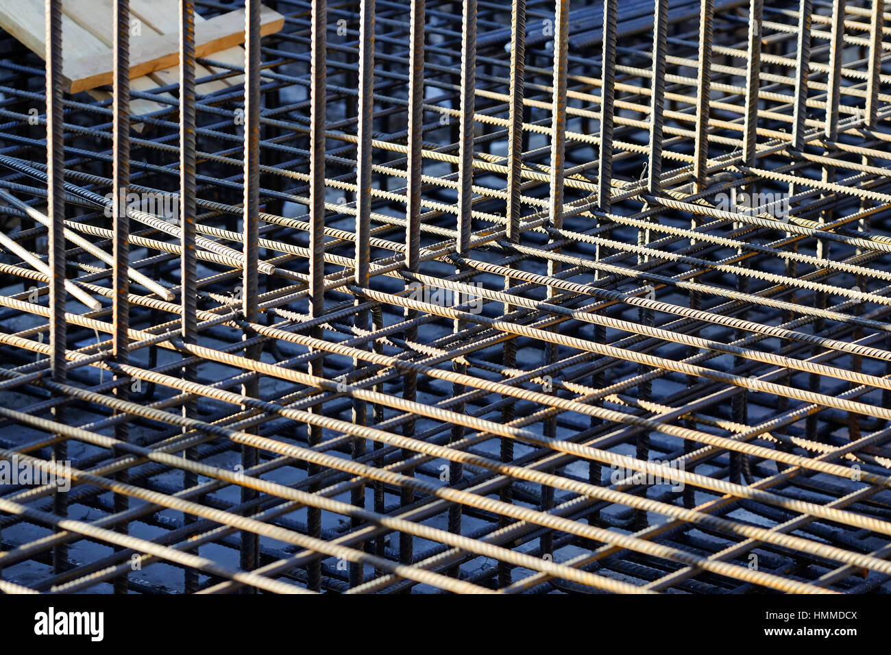 steel bars reinforcement on a construction site Stock Photo - Alamy