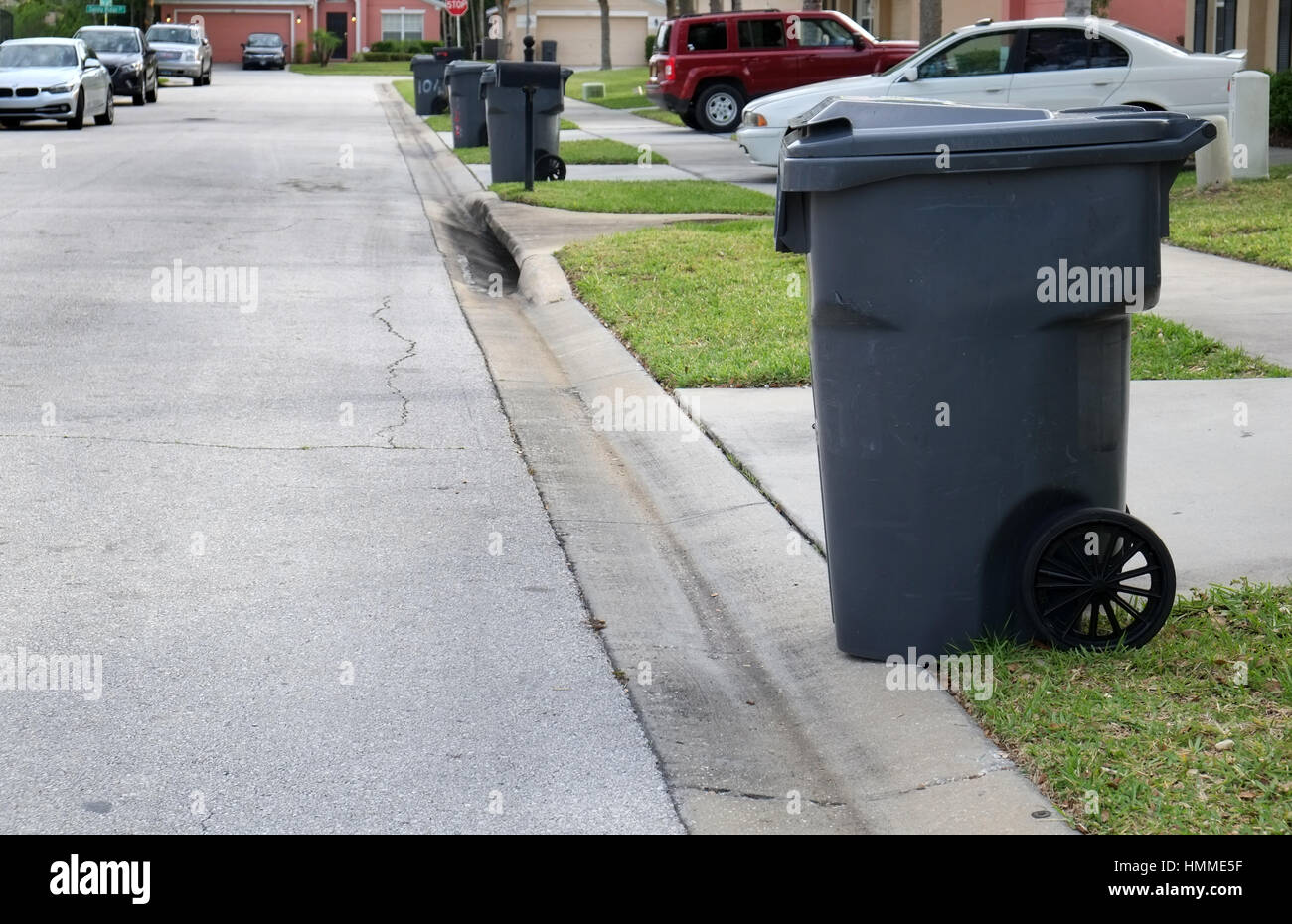 Weekly garbage collection services hires stock photography and images