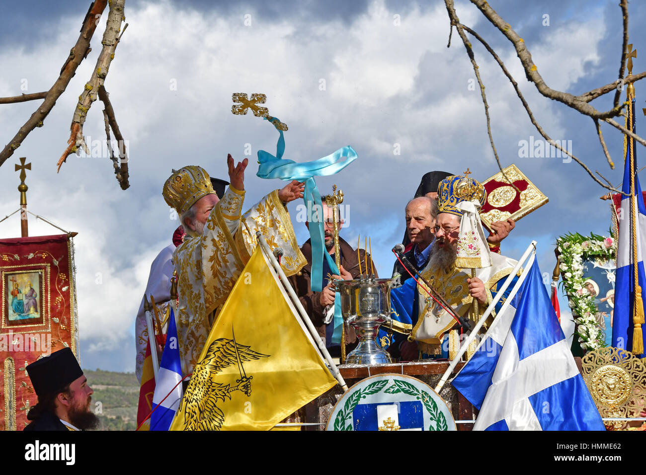 Greece And this year celebrated the great feast of the Epiphany in