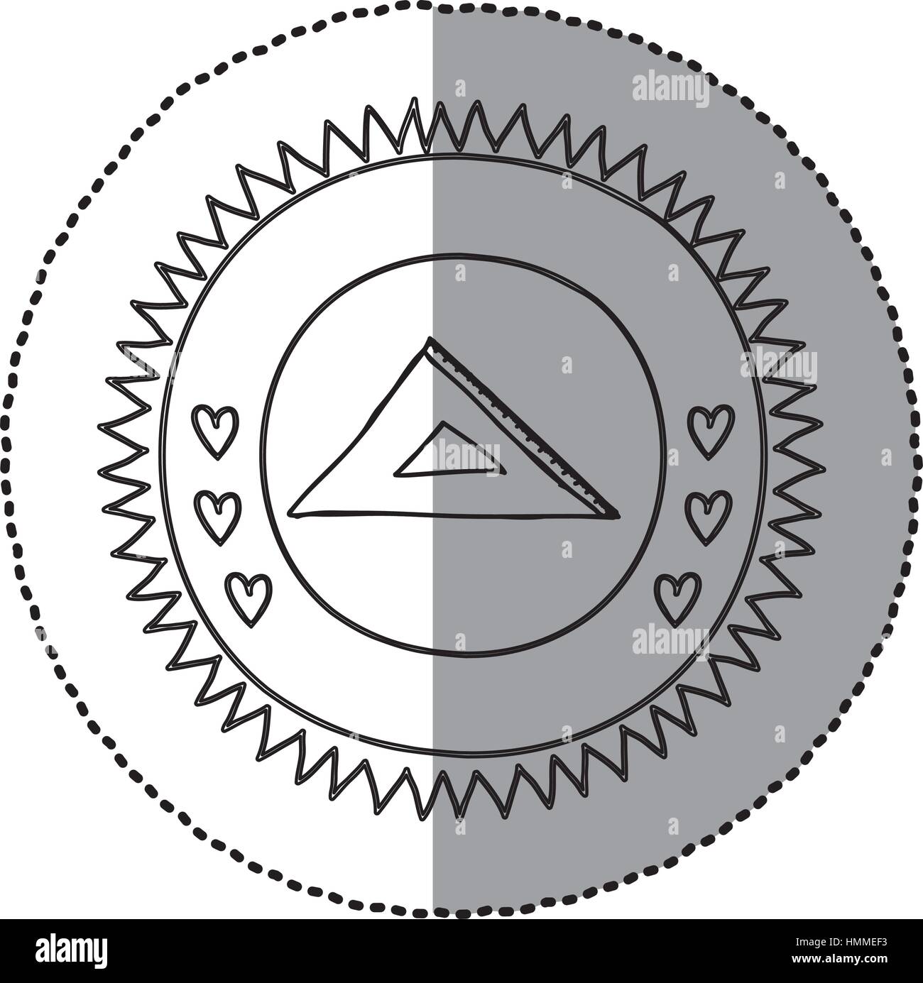 Set square ruler Stock Vector Image & Art - Alamy