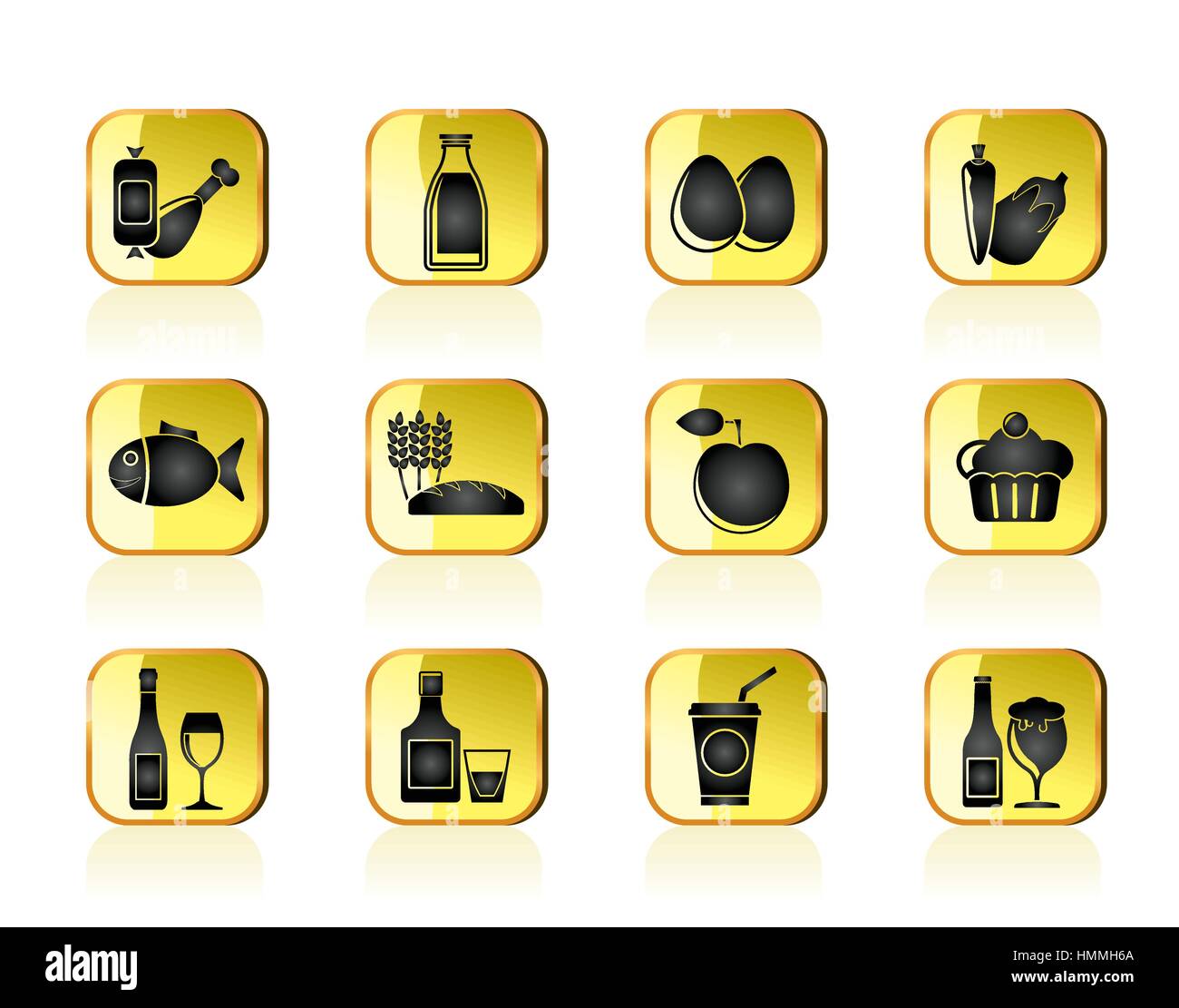 Aliments Stock Vector Images - Alamy