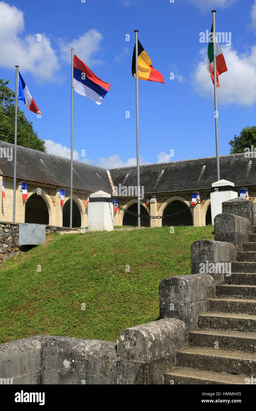 Le Mémorial des Batailles de la Marne. 19141918. Dormans. France Stock