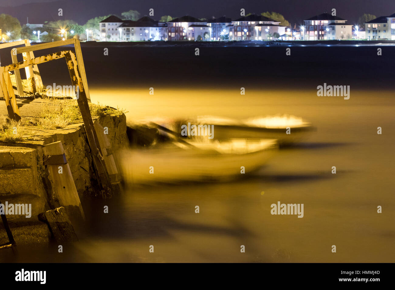 Minehead Harbour ladders Stock Photo Alamy