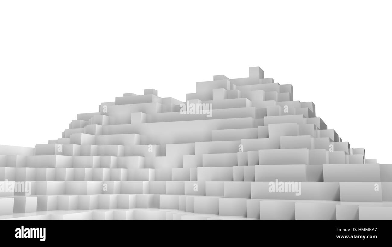 Background with mountains in box style Stock Photo Alamy