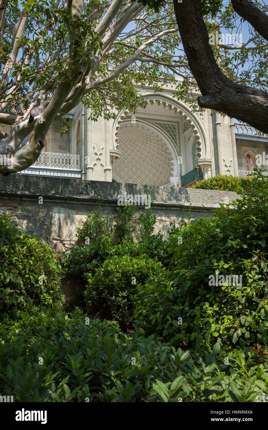 Royal tsar palace in Crimea Stock Photo - Alamy