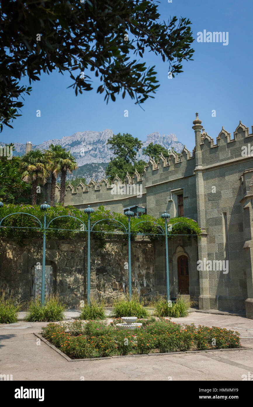 Royal tsar palace in Crimea Stock Photo - Alamy
