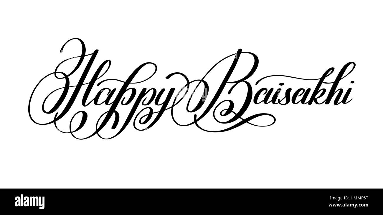 Vaisakhi card Black and White Stock Photos & Images Alamy