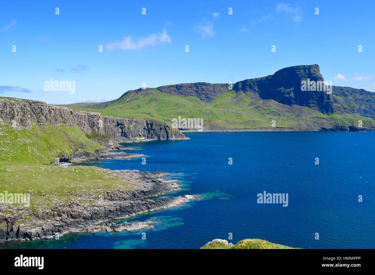 Waterstein Head, isle of Skye Stock Photo