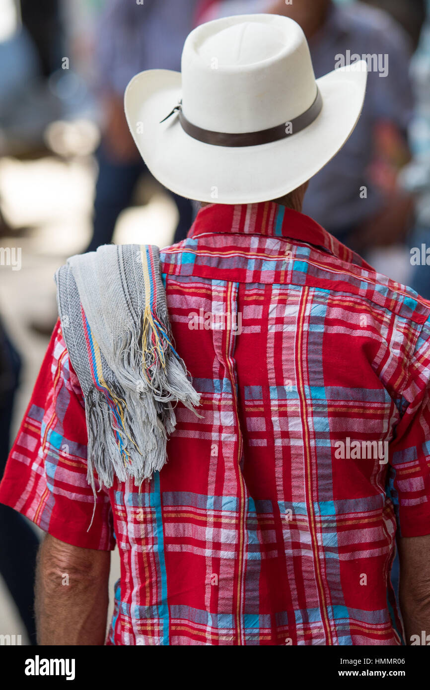 Colombian man straw hat hi-res stock photography and images - Alamy