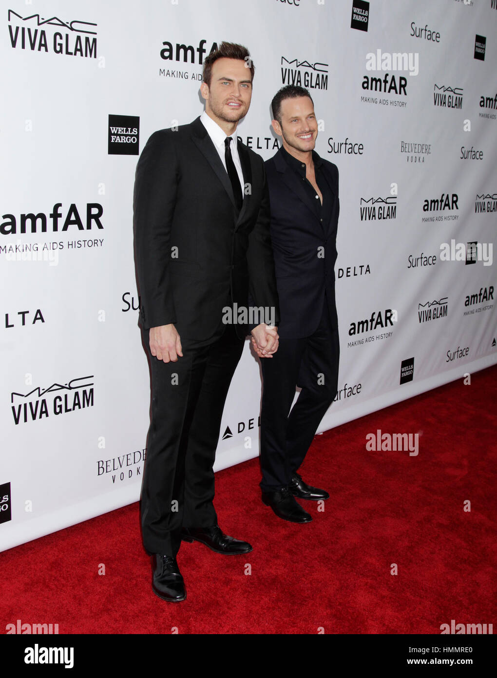 Cheyenne jackson and husband hires stock photography and images Alamy