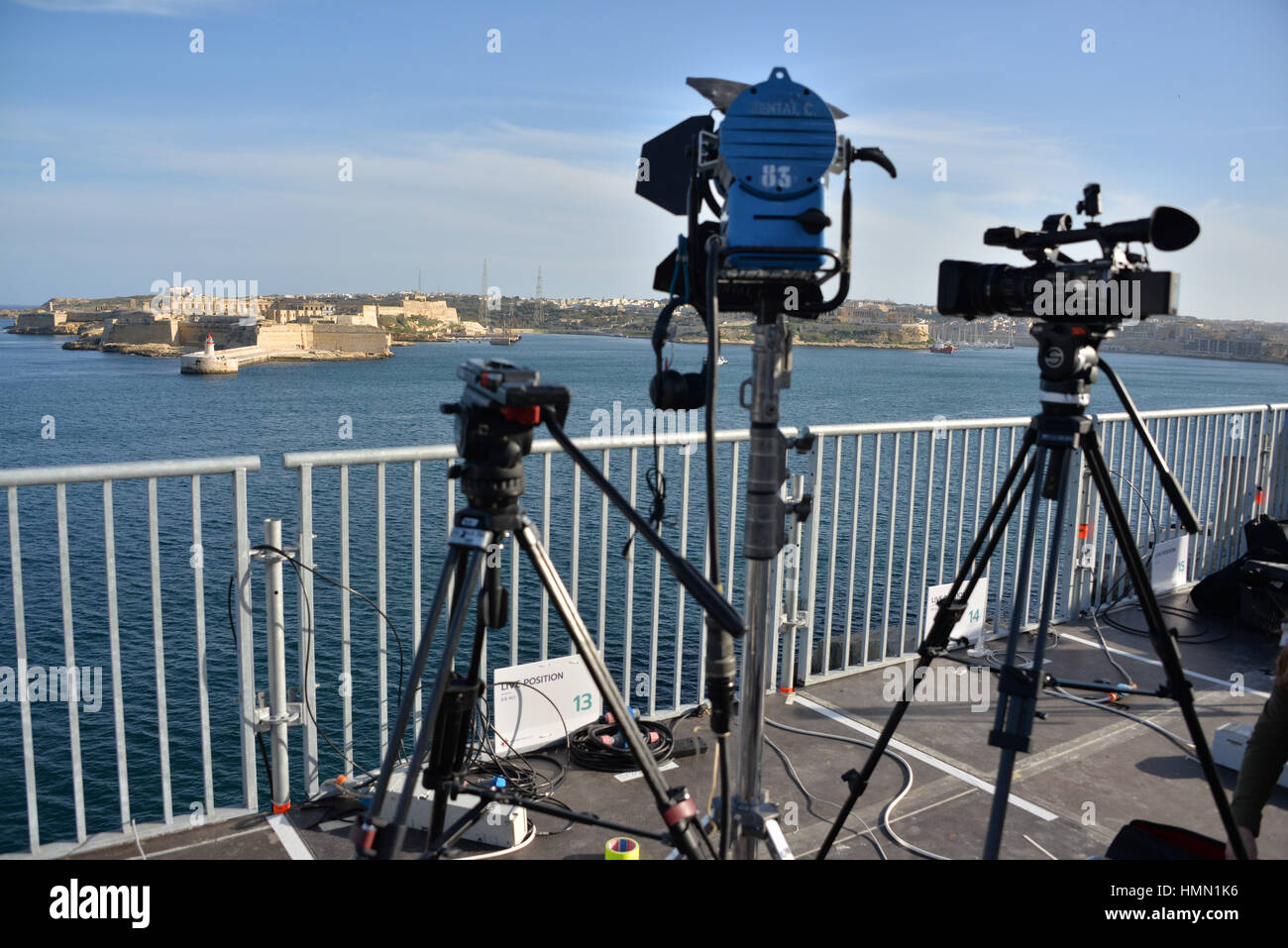 Valletta, Malta. 3rd February, 2017. Credit: Kendall Gilbert/Alamy Live  News Stock Photo - Alamy