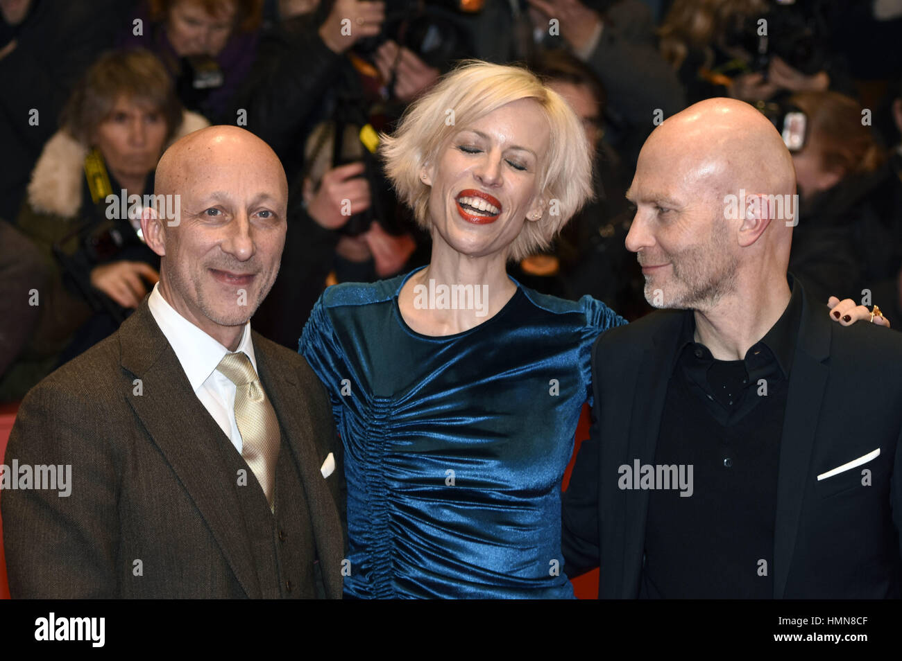 Oliver Hirschbiegel and Katja Eichinger attending the opening ceremony