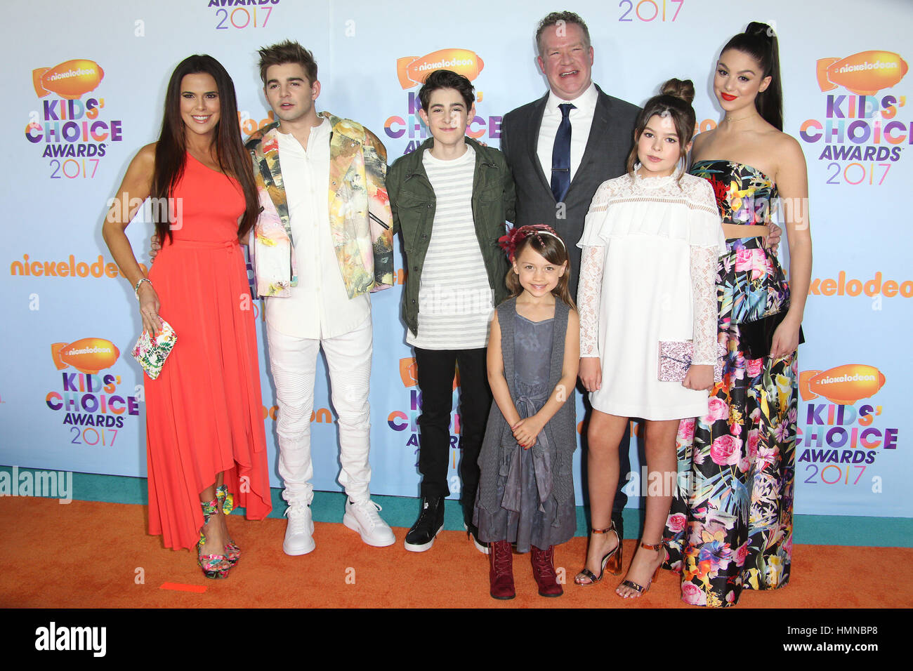 The cast the thundermans los angeles hi-res stock photography and ...