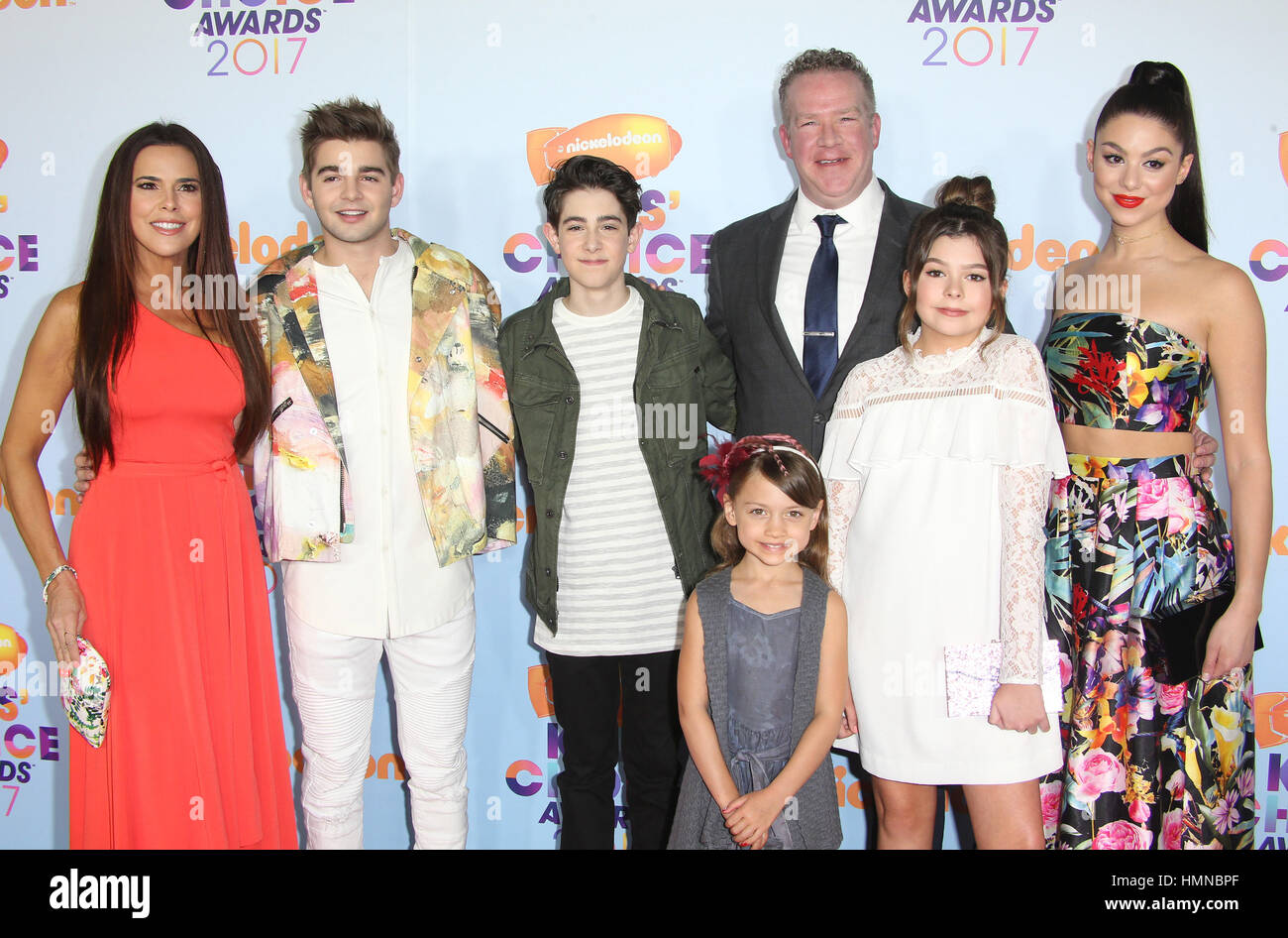 The cast the thundermans los angeles hi-res stock photography and