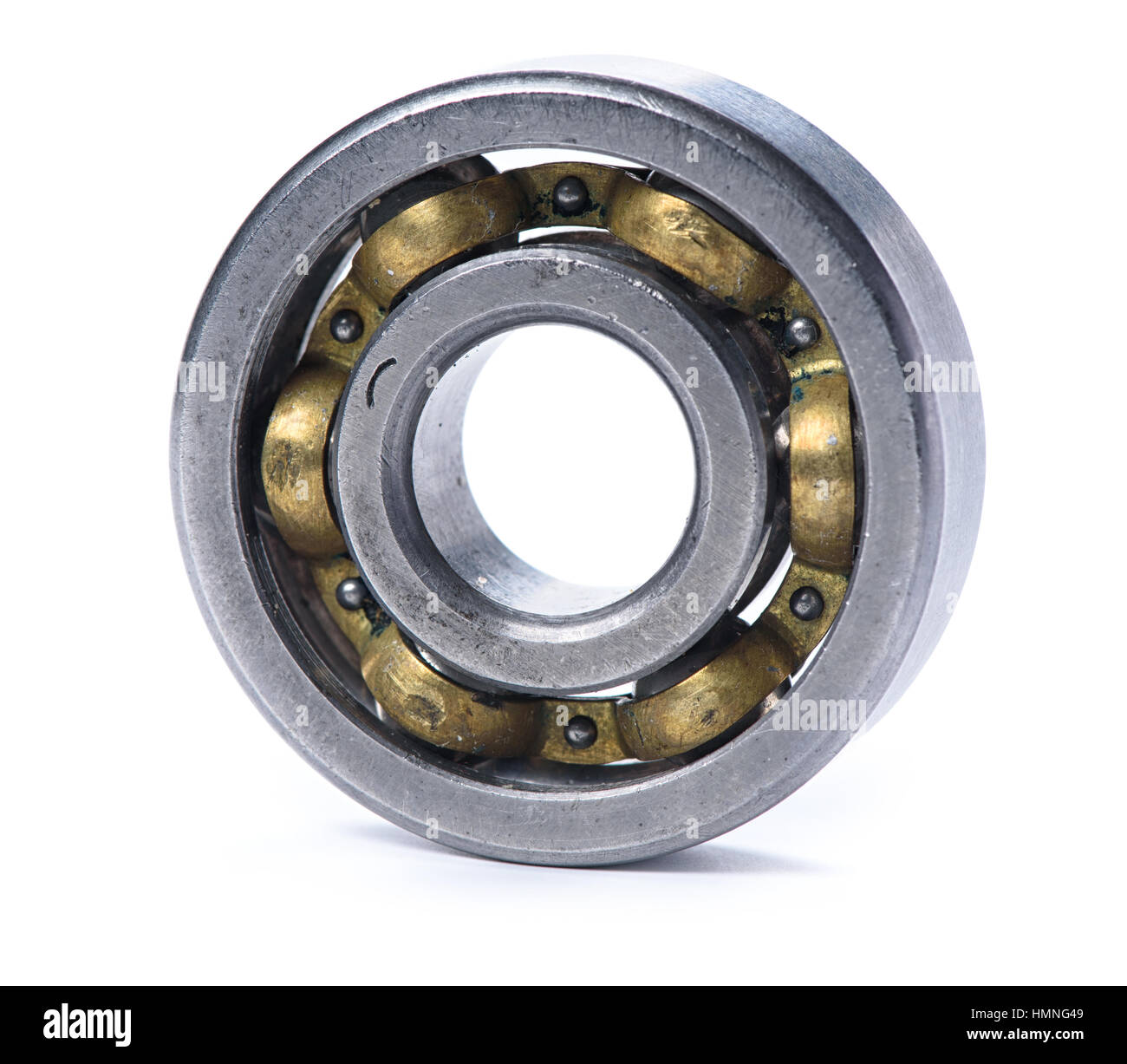 old bearings isolated on a white background Stock Photo Alamy