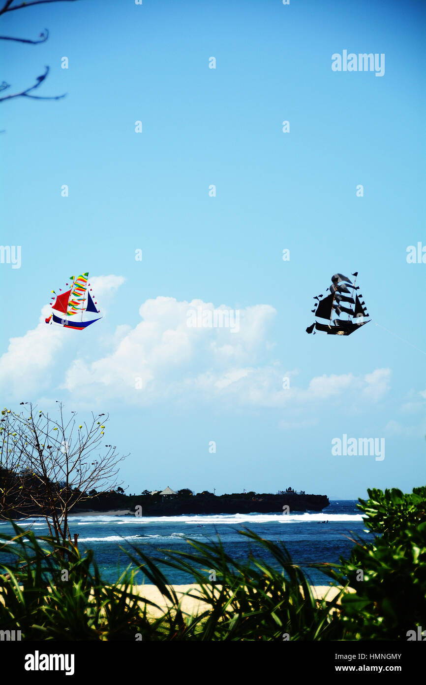 Red ship kite hires stock photography and images Alamy