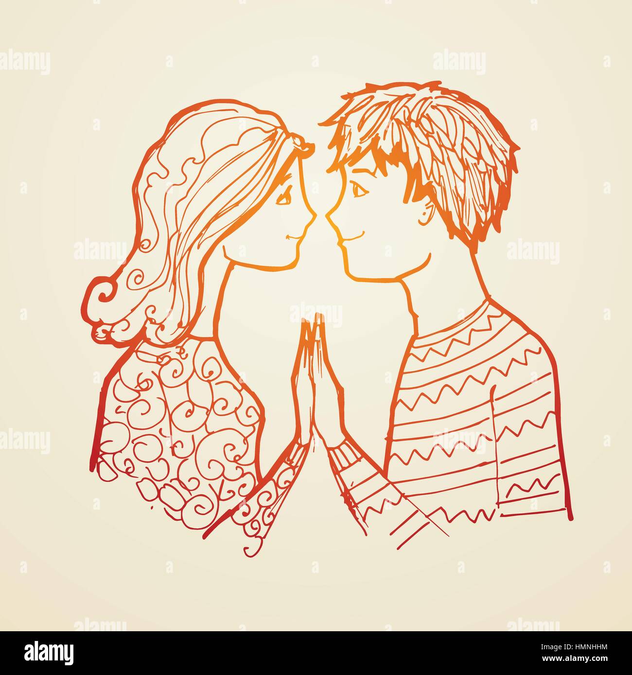 590+ Kissing Boyfriend And Girlfriend Drawings Stock Illustrations,  Royalty-Free Vector Graphics & Clip Art - iStock