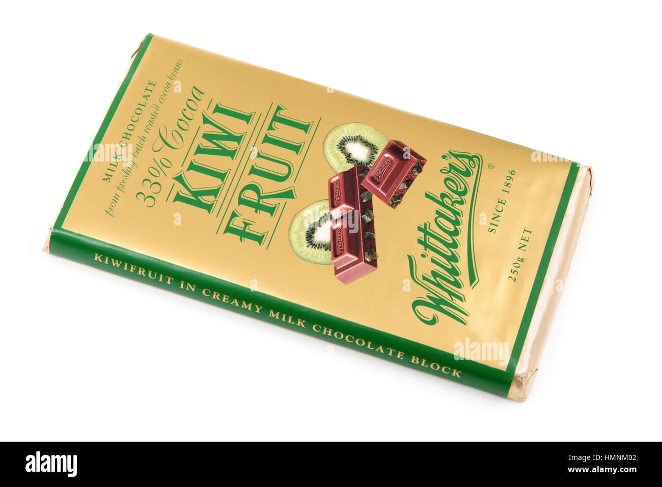Whittaker's Chocolate J.H. Whittaker & Sons, Ltd is a confectionery manufacturer of chocolate based in Porirua New Zealand Stock Photo