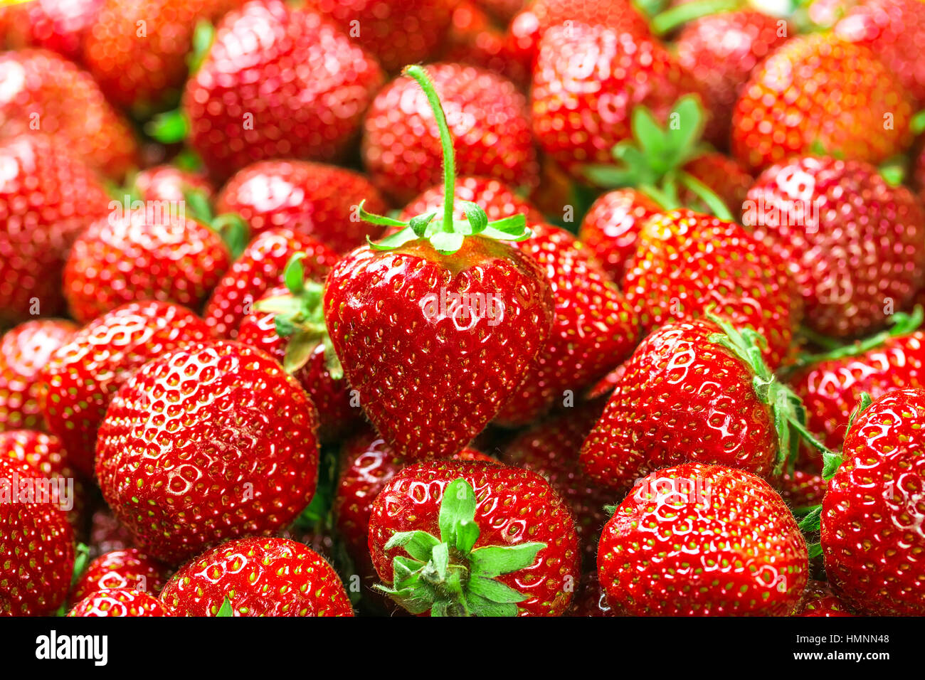 Fresh Strawberry Background Stock Photo - Alamy