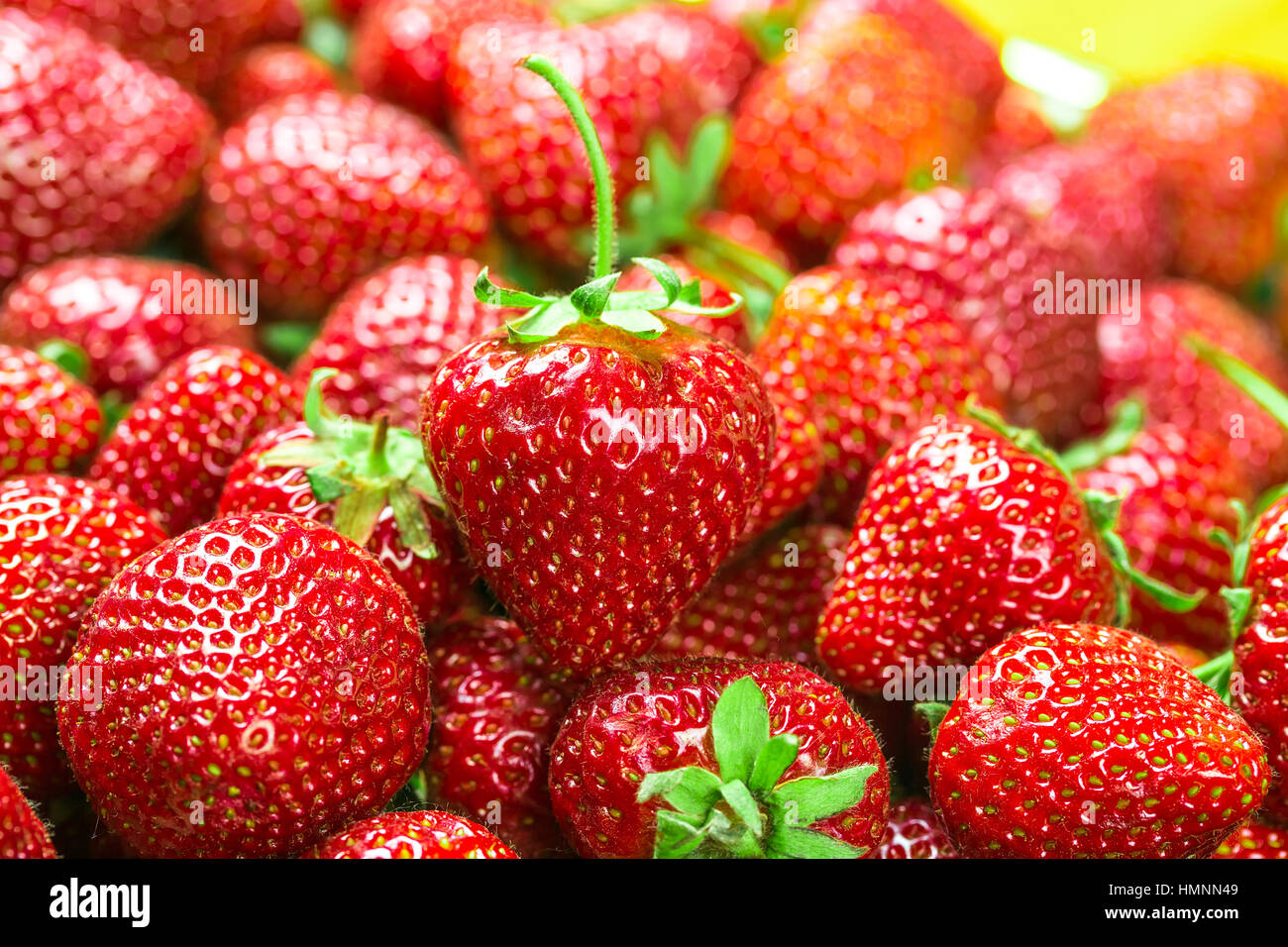 Fresh Strawberry Background Stock Photo - Alamy