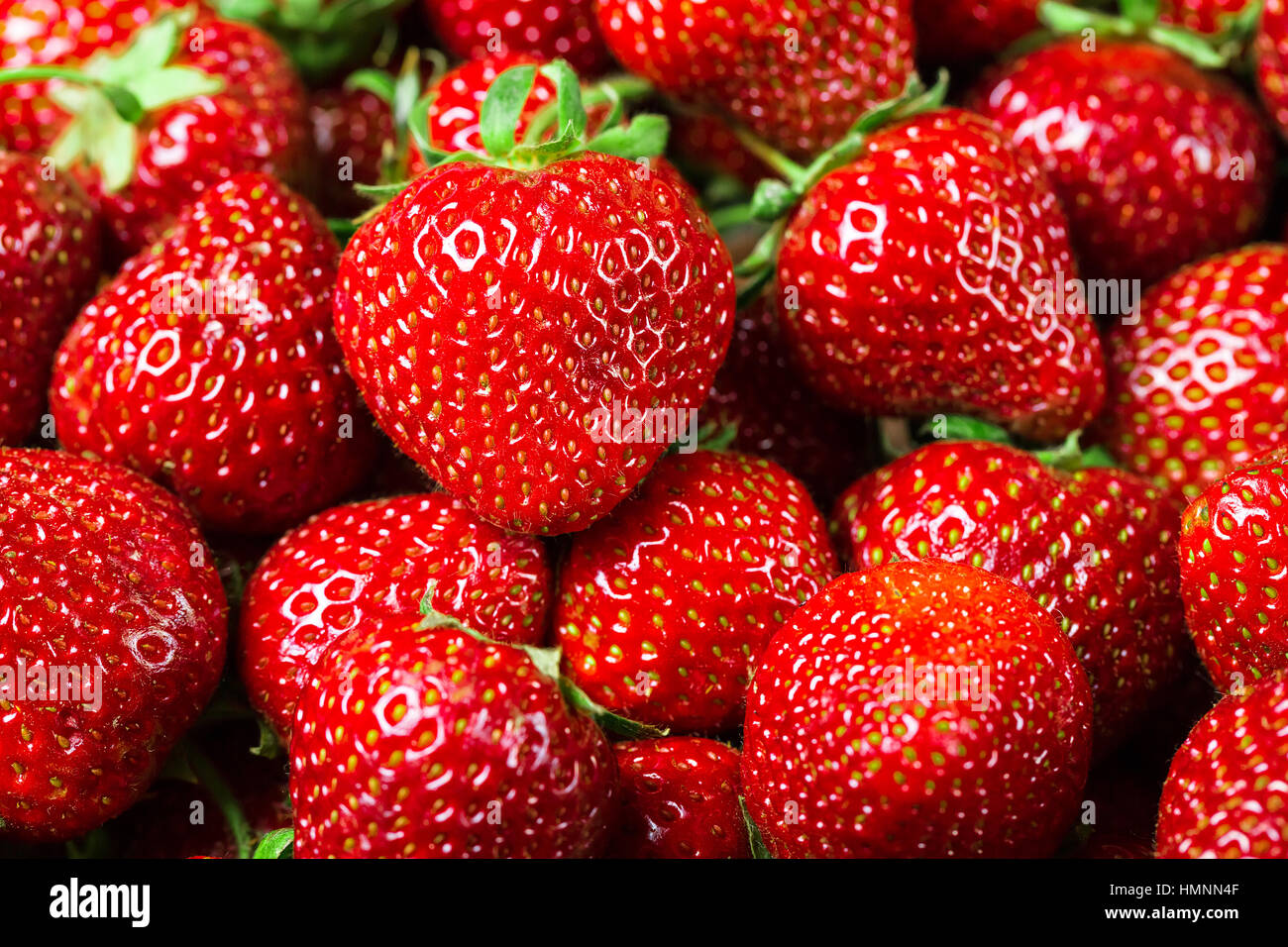 Fresh Strawberry Background Stock Photo - Alamy
