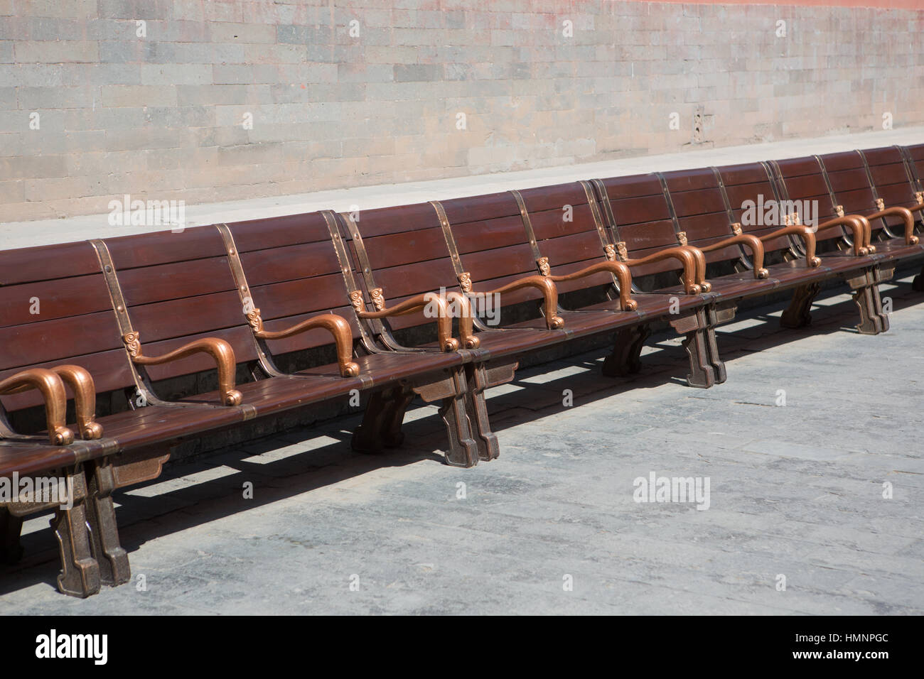 row of seats Stock Photo Alamy