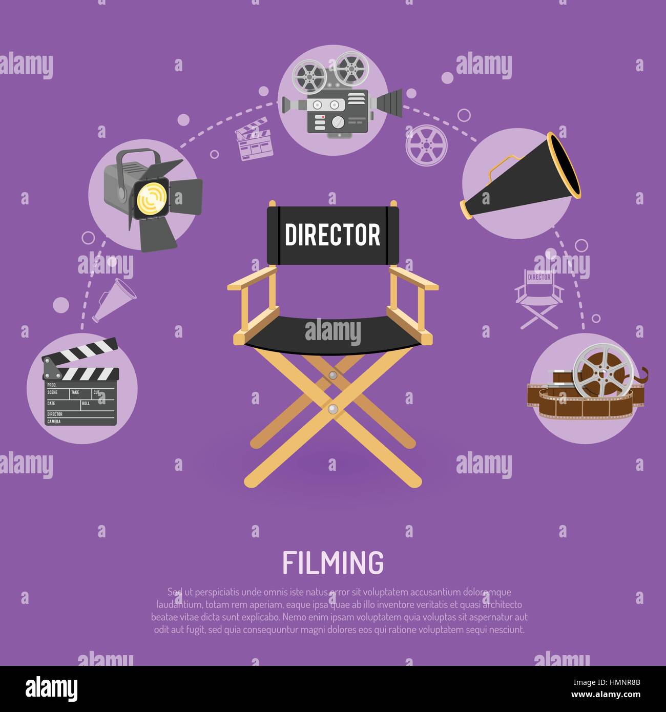 filming-stock-vector-images-alamy