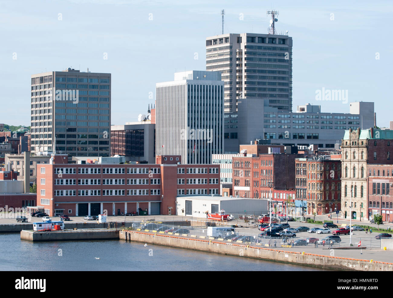 The view of Saint John downtown (New Brunswick, Canada Stock Photo Alamy